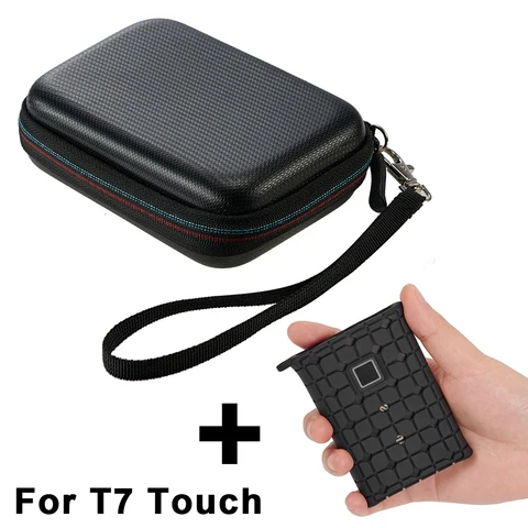 Портативный двойной защитный чехол для Samsung T7/T7 Touch/T7 Shield/T9 500 ГБ 1 ТБ 2 ТБ SSD твердотельный накопитель