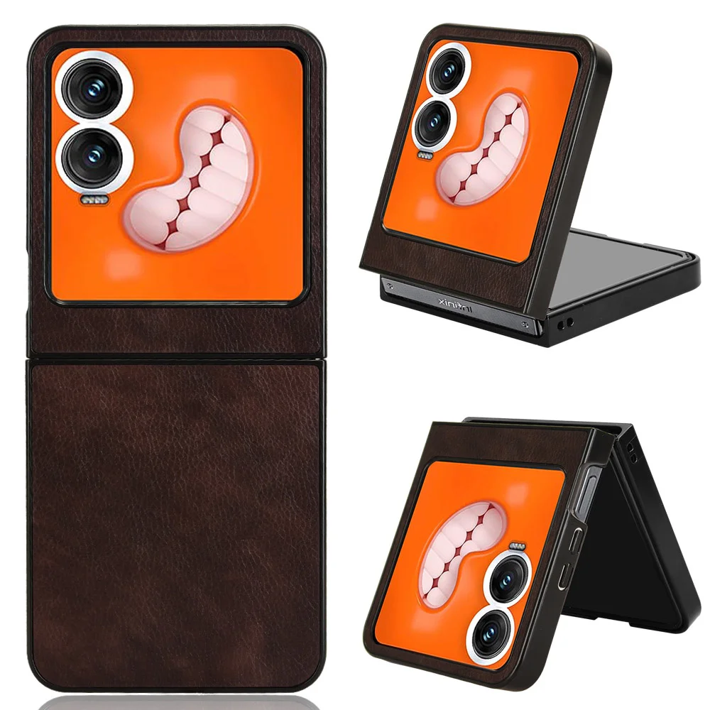 Модный жесткий чехол из искусственной кожи Litchi Skin флип-чехол Infinix Zero для