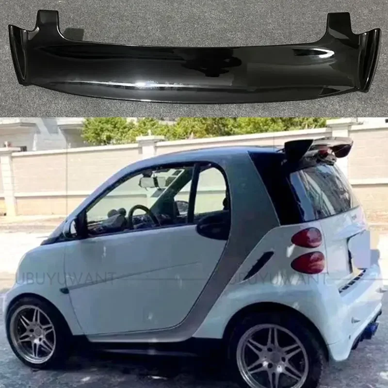 Неокрашенный задний спойлер на крыло багажника из АБС-пластика для Mercedes-Benz Smart