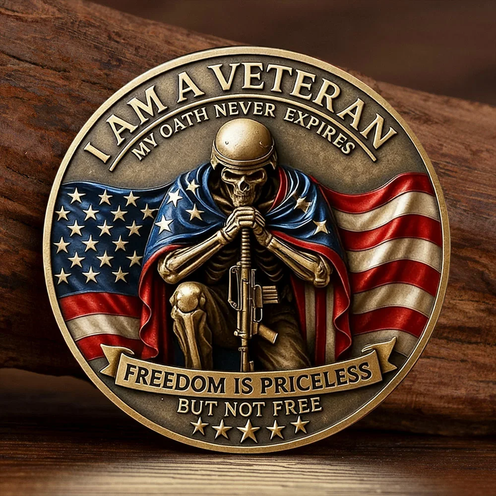 

Коллекционная монета I Am A Veteran