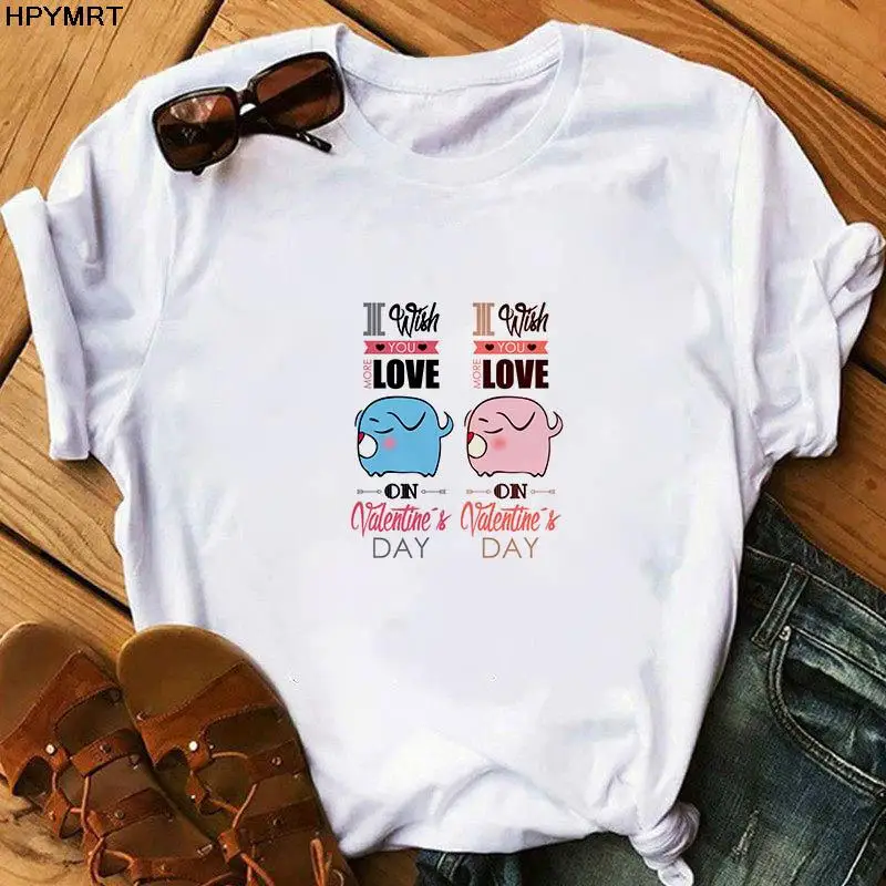 

2022 New Summer Women Fashion cute piggy Printing Cartoon Graphic Short Sleeve Female Clothes Tops Tee Tshirt T-Shirt streetwear