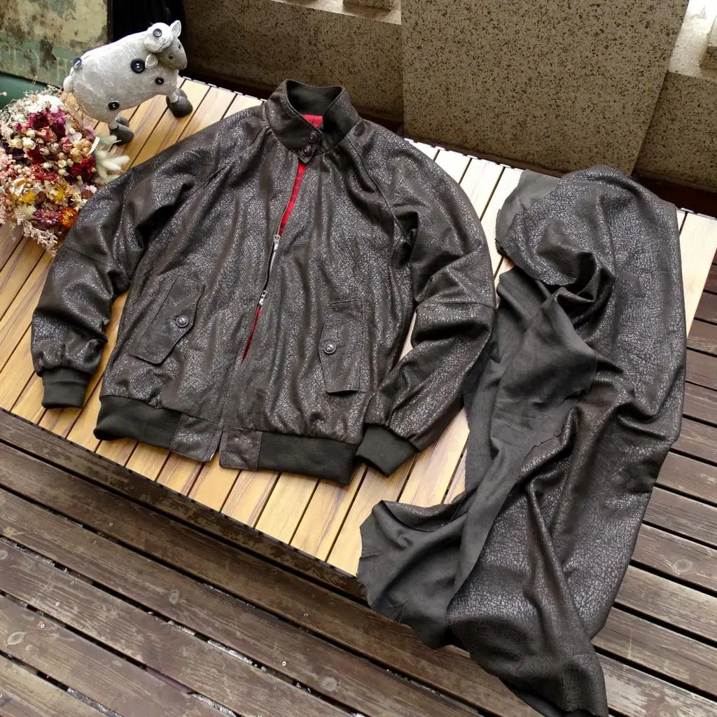 

Soft hang down object harrington G9 double imported from Japan on tail zipper meaning produce kid off hair dark skin texture