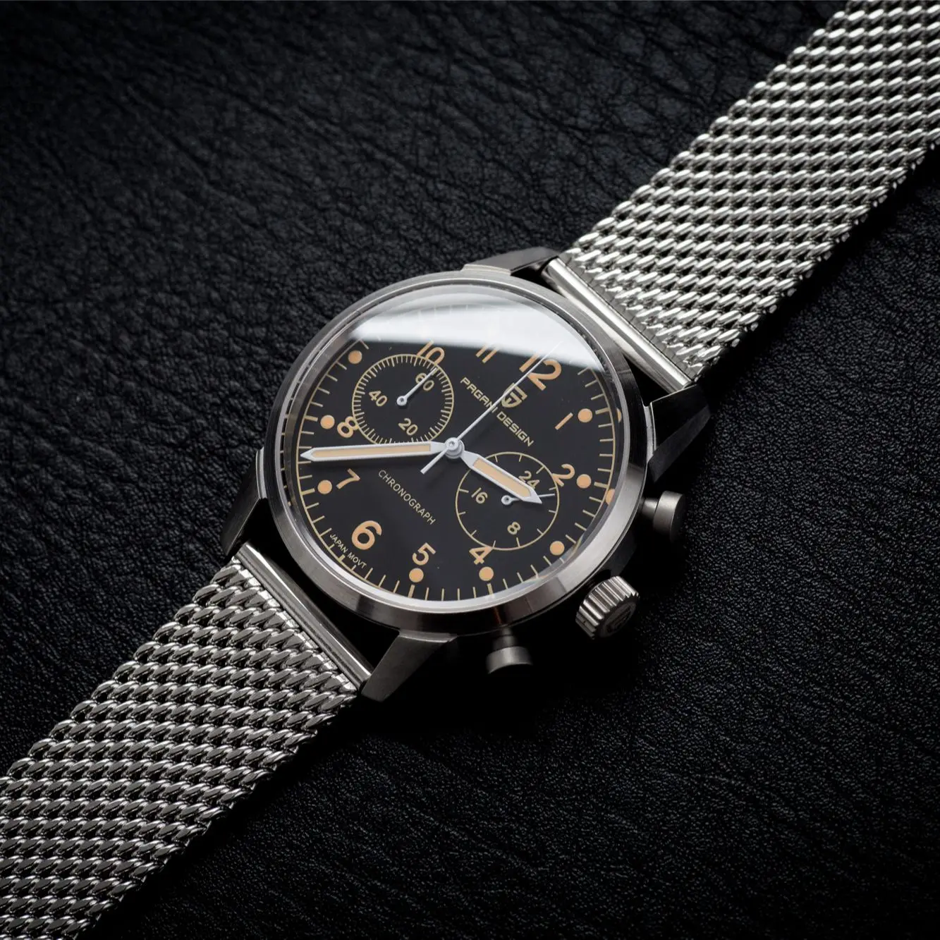 

PAGANI DESIGN Chronograph Luxury 2023 Men’s Sport Quartz watches AR Coating Watch For Men Sapphire 100M Waterproof WristWatch