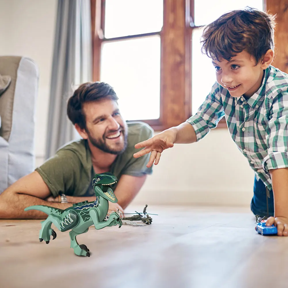 

Конструктор-динозавр Т-Рекс, сборка «сделай сам», модели, Имитация животных, детская игрушка для мальчиков, подарок на день рождения