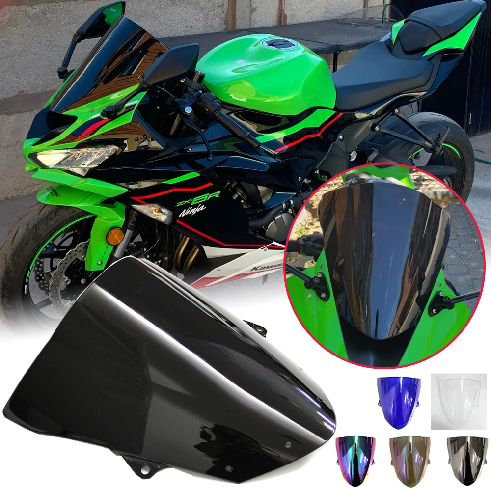 Motorcycle Windshield WindScreen For Kawasaki ZX10R 2008-2010 2009 2010 2011 2012 2013 2014 2015 ZX-6R ZX-10R
