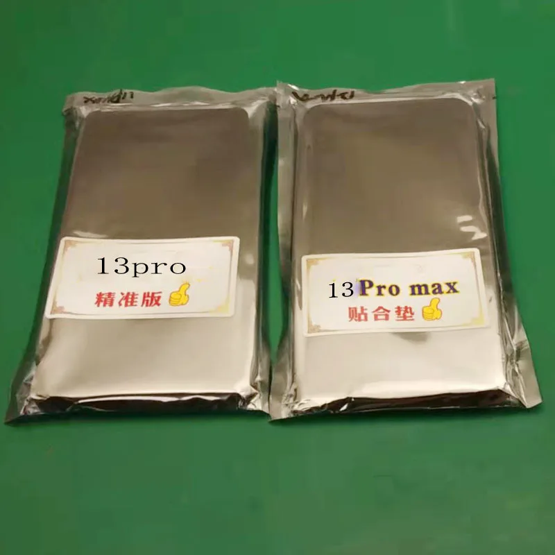

3pcs OCA Laminating Rubber Pad For iPhone12 13Mini 12 13Pro MAX LCD Screen Glass Mold Silicone Mat Phone Repair Tools