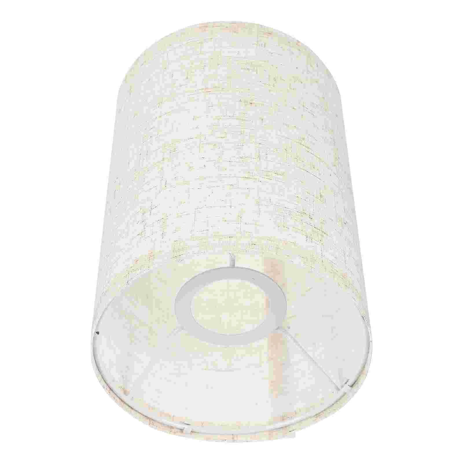 

Light Lampshade Cover Shade Table Simple Lamp Wall Protector Home Pendant Decor Drum Burlap Bell Lantern Bedside Shades Clip