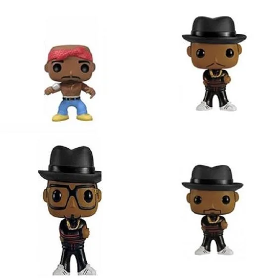 Виниловая фигурка Funko TUPAC SHAKUR #19 RUN DMC #09 #10 11 # Джем мастер Джей #11 экшн-игрушка куклы