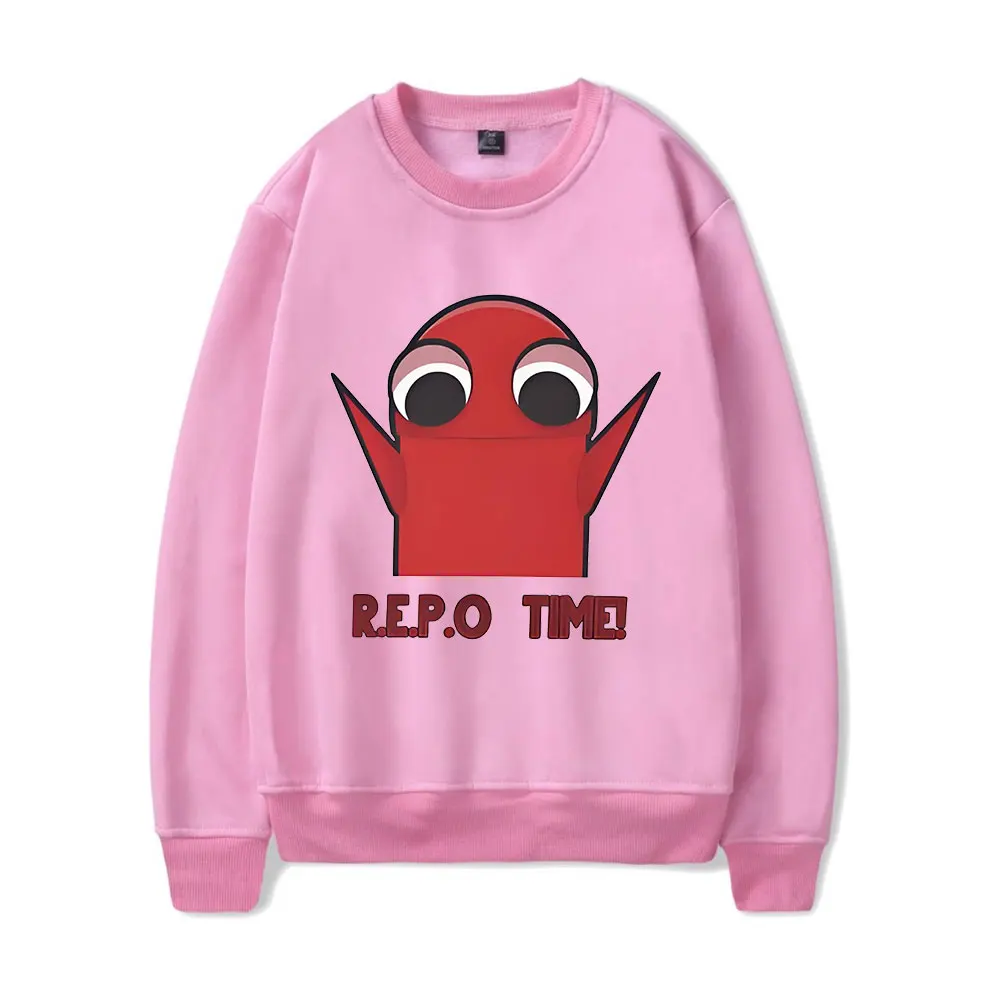 Горячая игра Repo Robot King of The Losers R.E.P.O. Модная толстовка Merch мужской спортивный