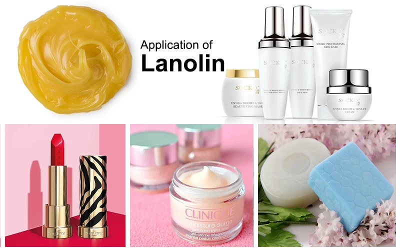 Lanolin Cosmetic Grade Skin Care Lanolin Moisturizing Base oil Hot Supply 50g-1000g