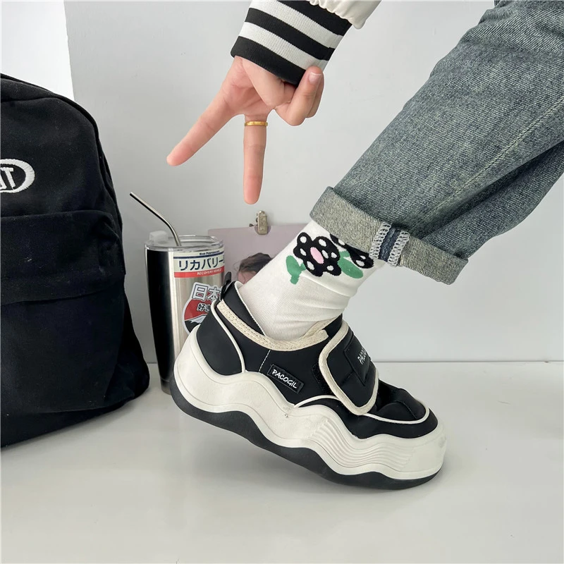 Spring New Women's Sneakers Casual Fashion Ladies Vulcanized Shoes Cute Platform Shoes Simple Classic Design Women's Shoes
