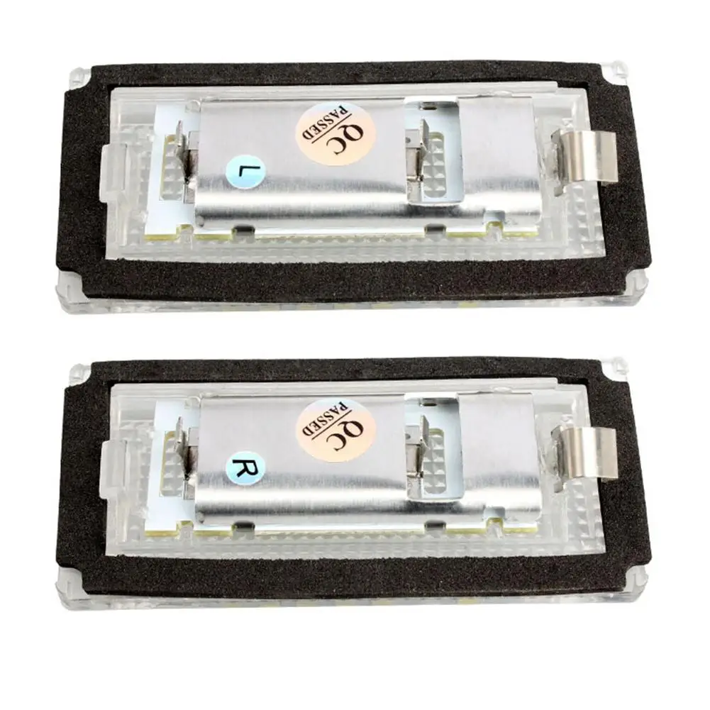 

1 пара 12 В светодиодная подсветка заднего номерного знака запасные части совместимые с 3 серии E46 2d 98-03 M3 светильник льные аксессуары