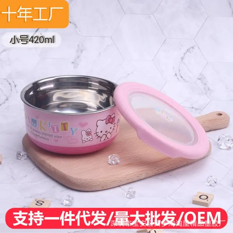 Лидер продаж Ланч-бокс Sanrios с героями мультфильмов Hellokitty изоляционный бокс Kuromi