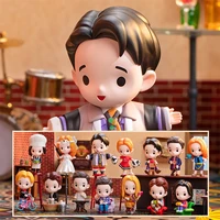 friends reunion series blind box toy mystery box anime figure doll popmart kawaii model surprise girls cute heart birthday gift