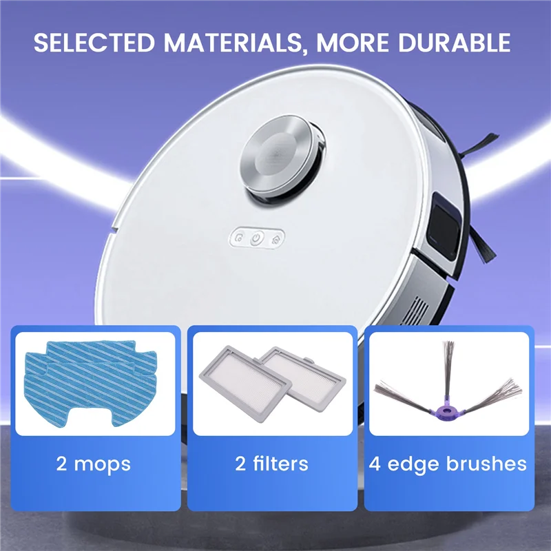 Швабра с фильтром из боковой щетки для VCR07 VCR08 MR09 VR05R5050WK запасные части