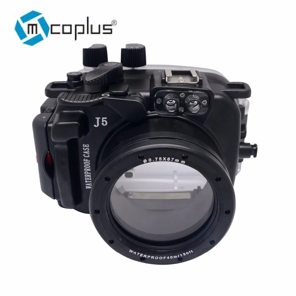 

40M/30ft Camera Waterproof Housing Case For Nikon1 J5 10-30mm