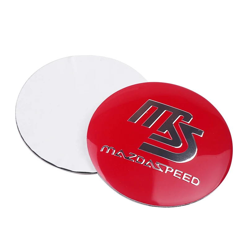 4 шт. 56 мм колпаки для центральной ступицы колес автомобиля чехлы на ободы Mazda 3 6 2 5