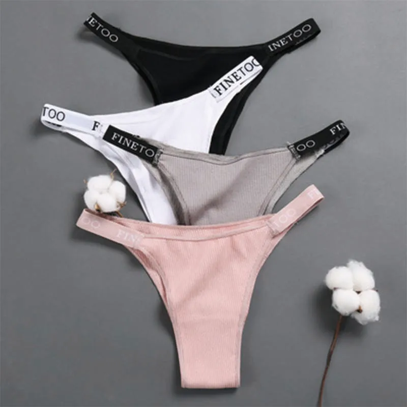 Cotton Panties Briefs Women Underpants Female Sexy Panties Thong Women's Pantys Underwear Solid Color Intimate Lingerie
