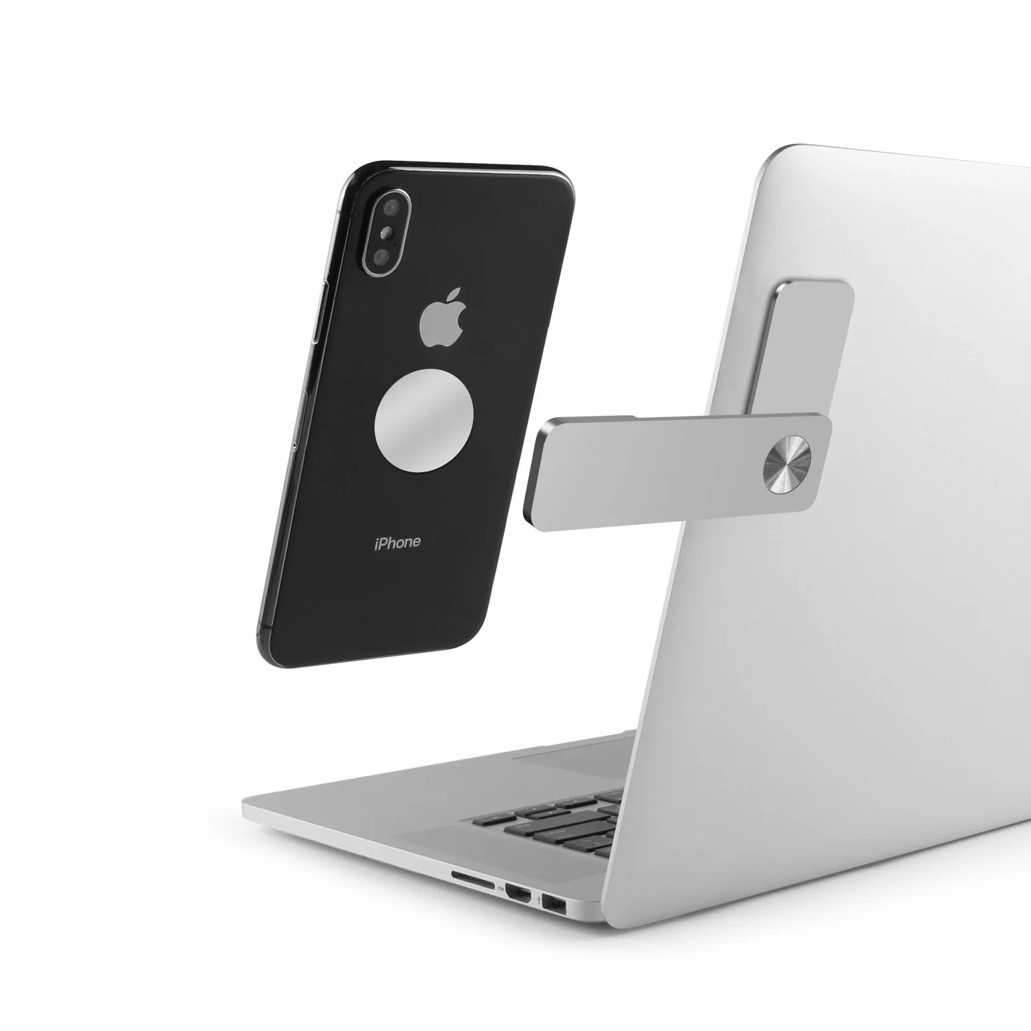 

Foldable Metal Magnetic Phone Holder for iPhone Huawei Xiaomi and Notebook Expansion Stand