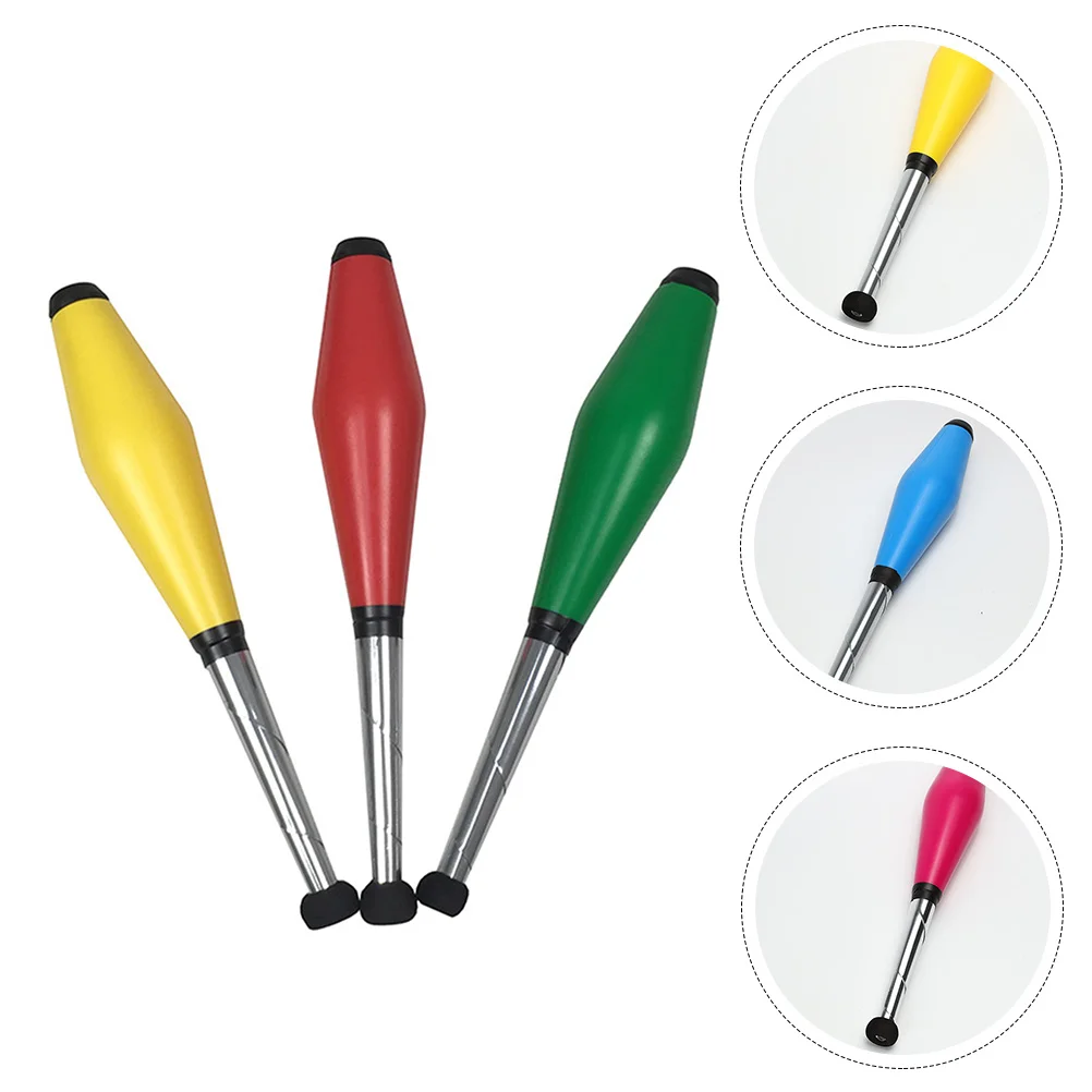 

3pcs Reliable Juggling Sticks Kids Toys Festival Stage Props (Random Color)