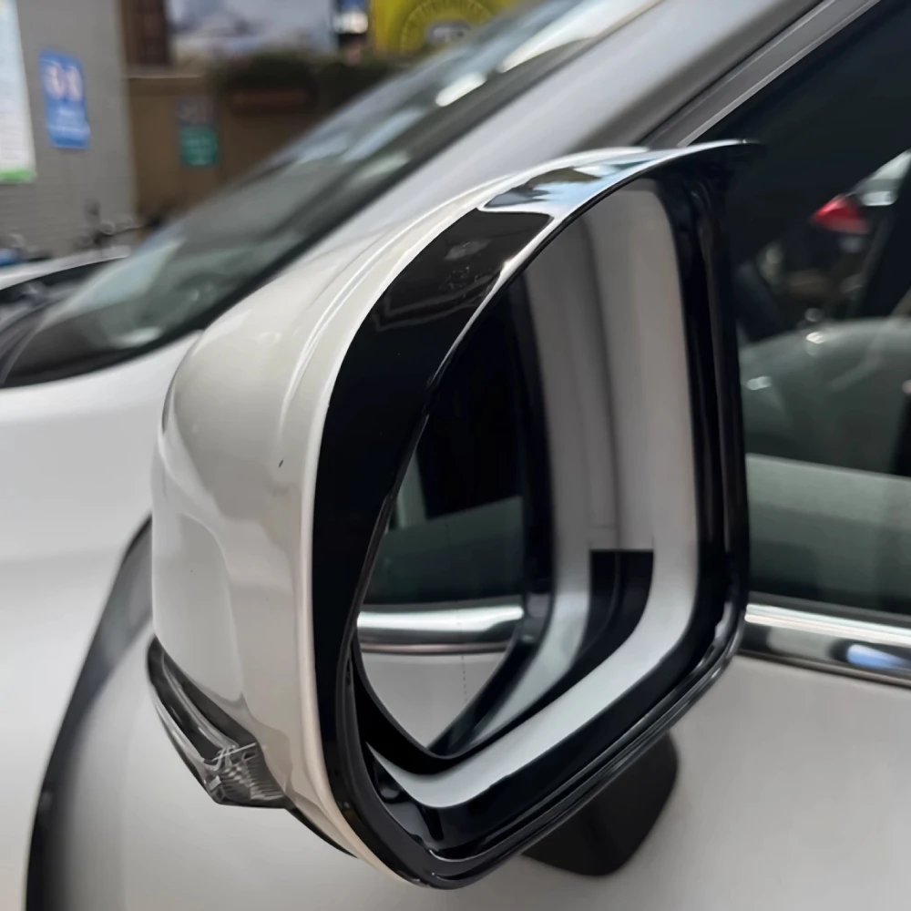 1 комплект черных автомобильных наклеек для Volvo XC60 2018-2024 Зеркало заднего вида Rain