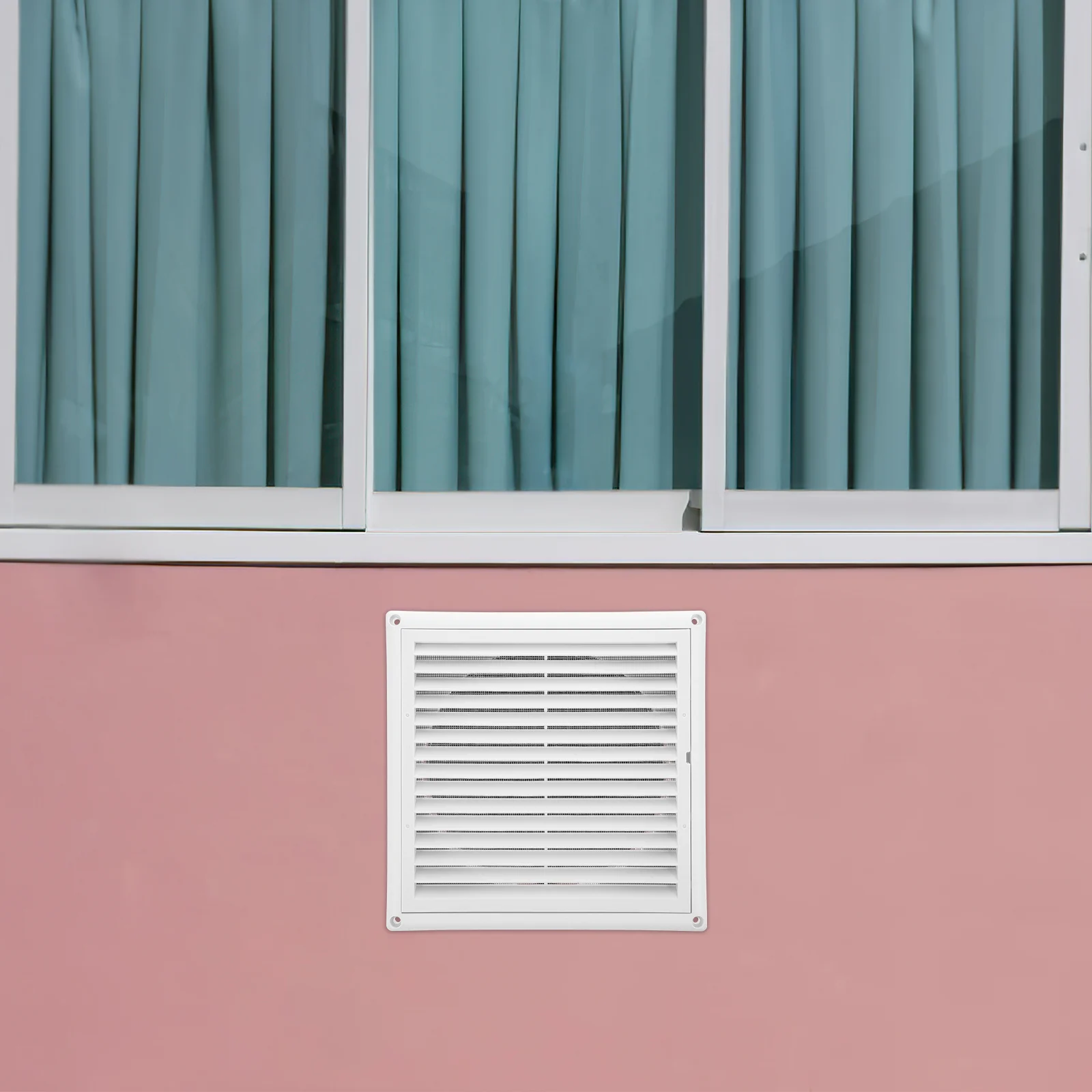 Выход для кондиционера Шкаф ванной комнаты Вентиляционная решетка Простая