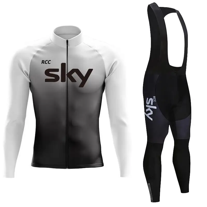 Мужской Велосипедный Комплект Rcc Sky 2024 Осенние Велосипедные Шорты С Гелевой