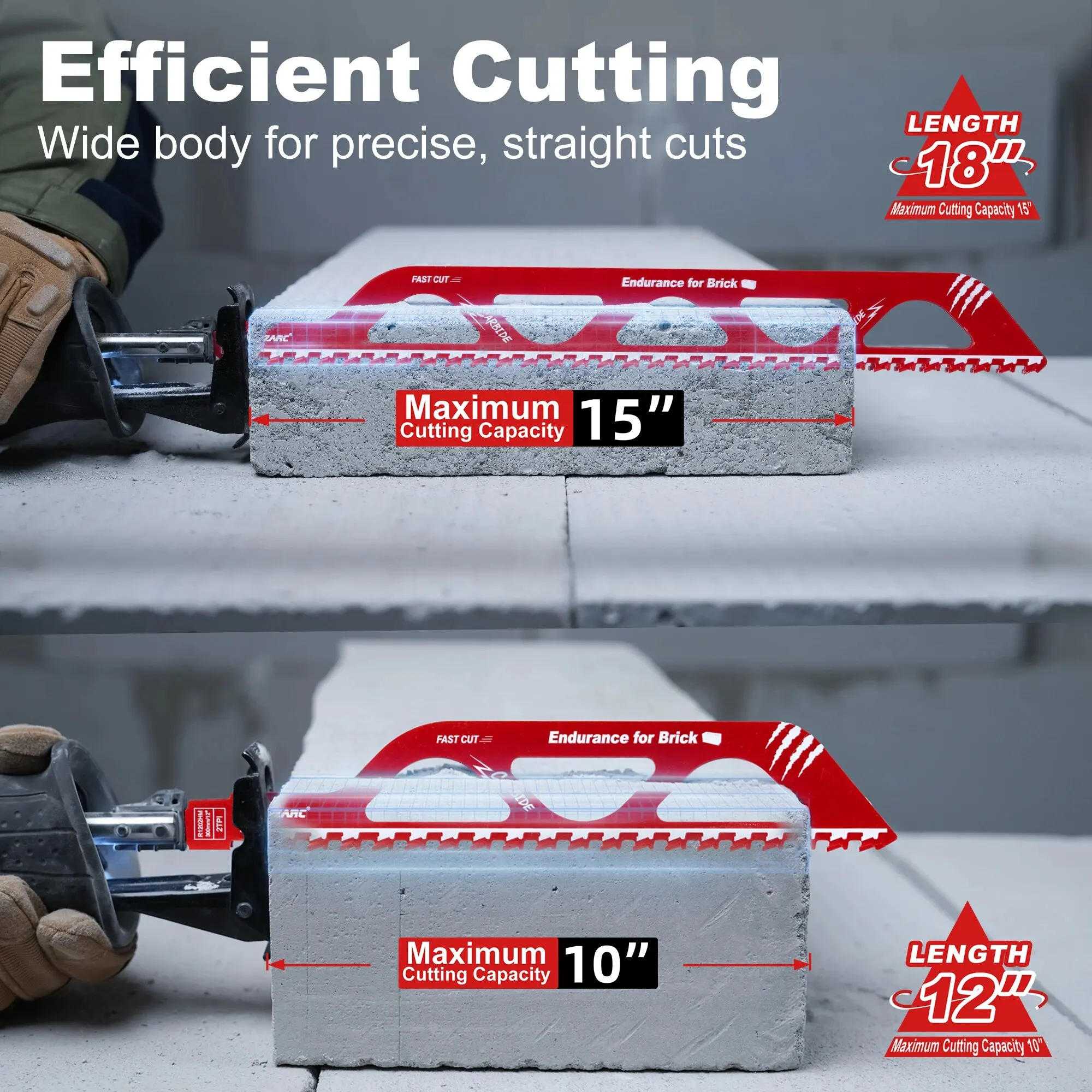 Твердосплавные сабельные пилы EZARC набор из 2 предметов для коммерческого