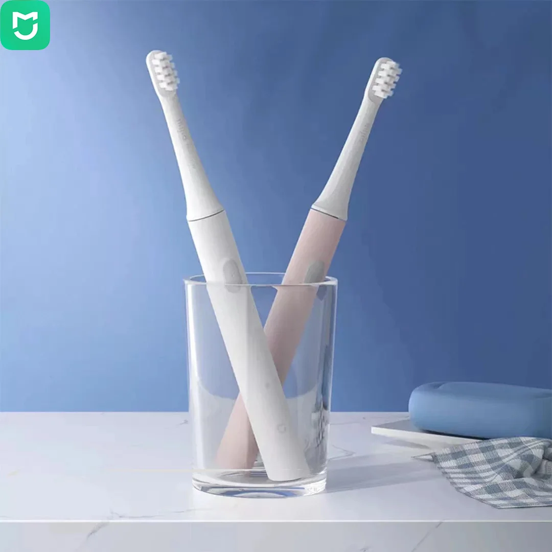 

Xiaomi Youpin Mijia T100 электрическая зубная щетка звуковая зубная щетка головки Mi умная зубная щетка USB перезаряжаемая Водонепроницаемая ультразву...