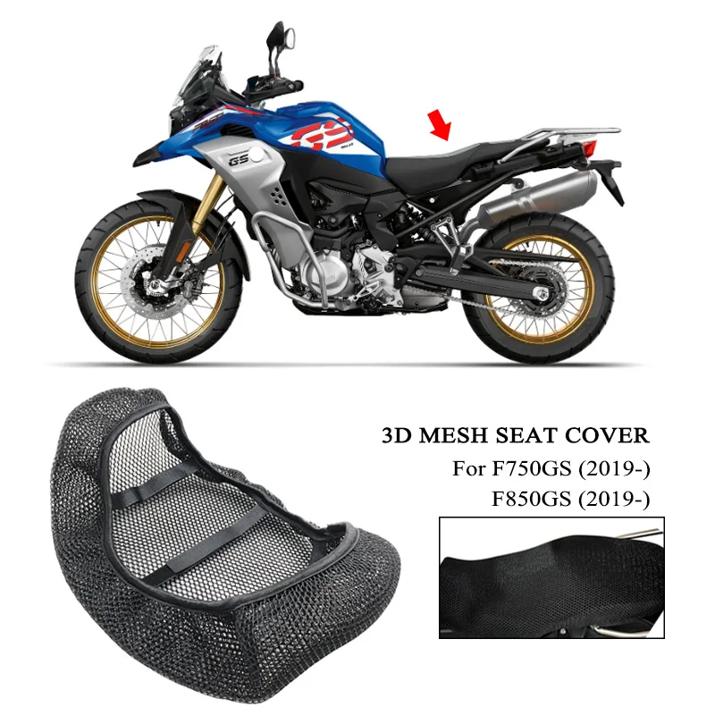 

Подходит для BMW F750GS F850GS F 750GS F850 GS 2019 2020 2021 2022 Защитная Подушка Чехол на сиденье тканевый чехол на седло для мотоцикла