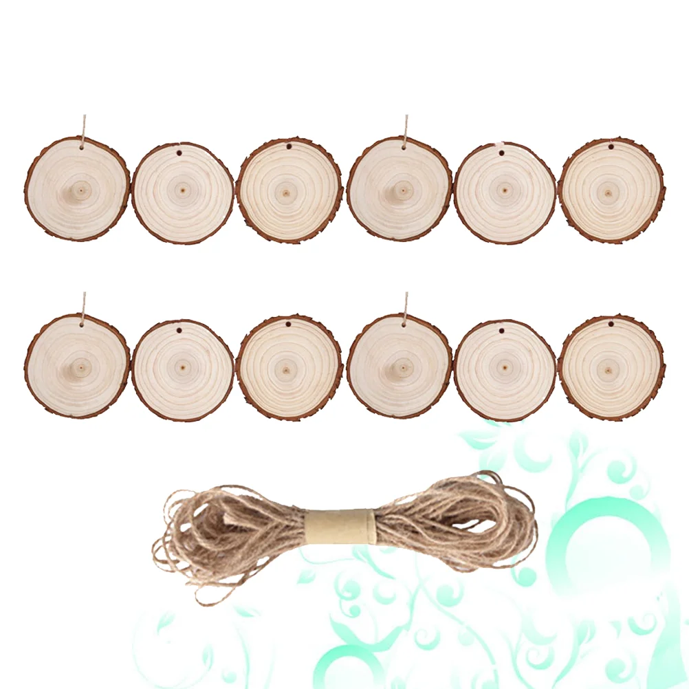 

DIY Crafts Rounds for Crafts Pieces Christmas Advent Calendar Shapes Unpainted Woods Slices