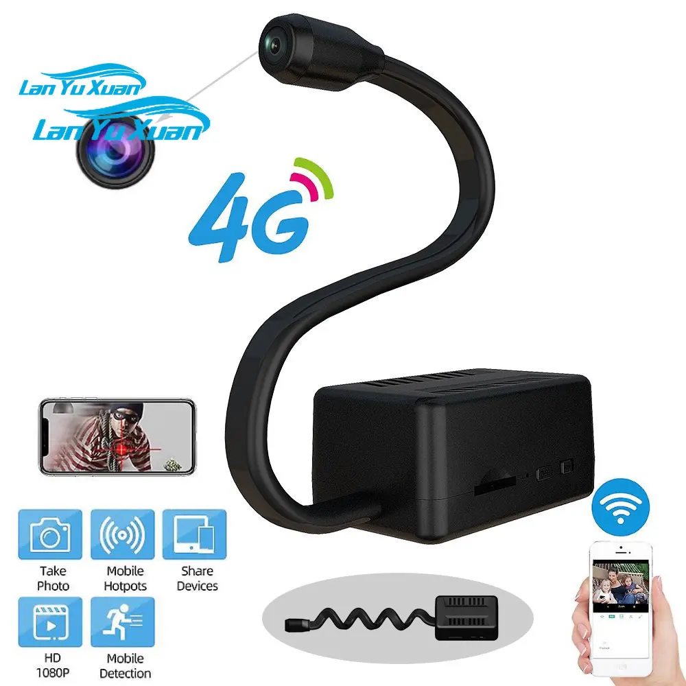 

4G WiFi Full HD camera 2000mAh Security Ip Camera Night Surveillance Camcorder 4g sim card camera