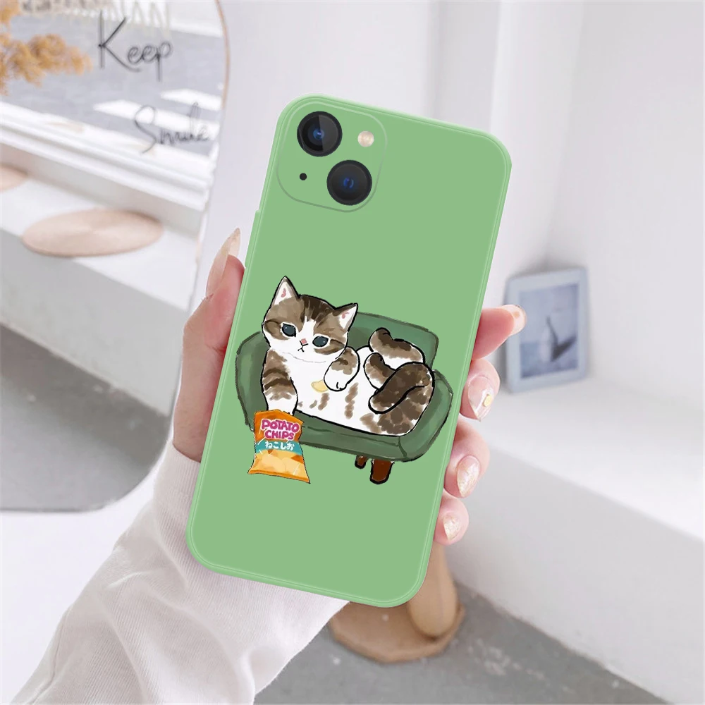 

Мягкий силиконовый чехол для IPhone 14 13 12 11Pro Max X XR XSMAX 8 7 Plus
