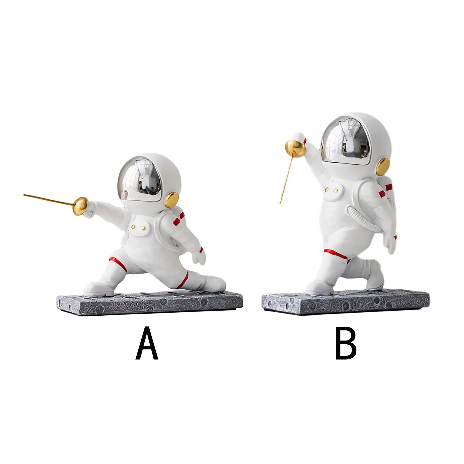 

Милая статуя космонавта, фигурная фигурка космонавта для дома, подарок для детей