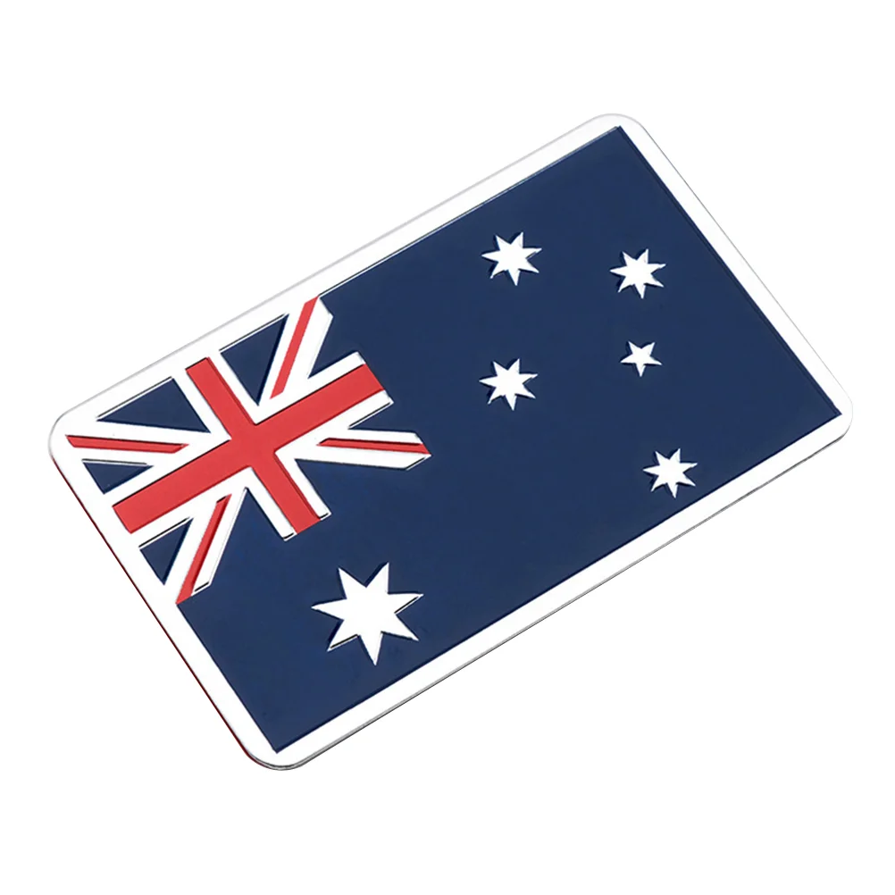 

American Flag Sticker National Car Stickers Bumper Decor Emblem Metal Australia
