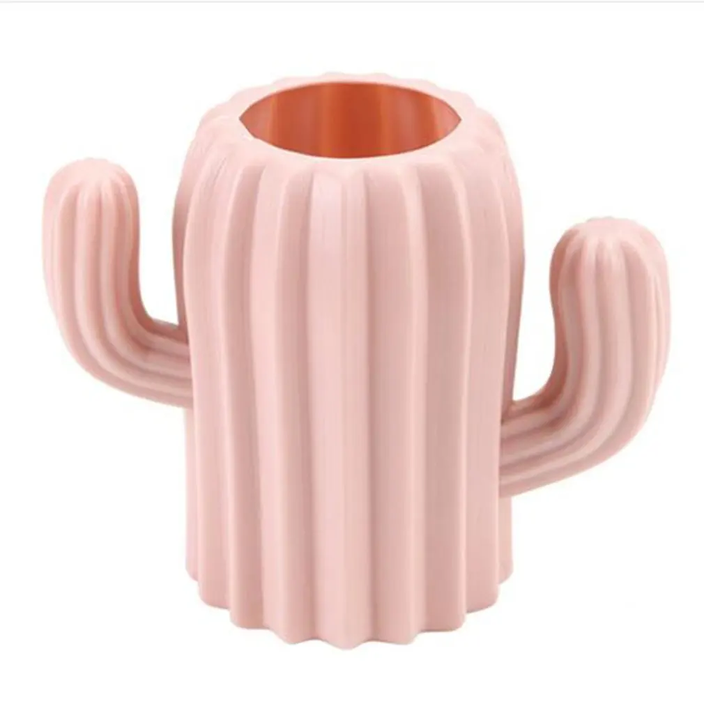 

Держатель для ручки, Настольный Многофункциональный контейнер для хранения в виде кактуса, настольный контейнер для кистей, офисные принад...