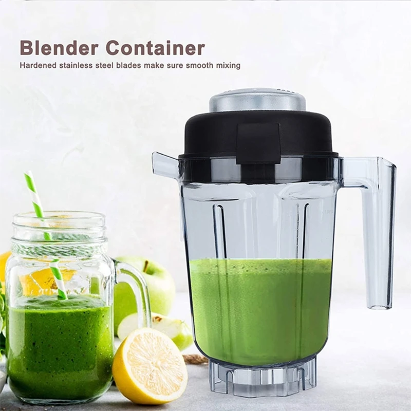 Mixer Container Cup Plastic Material Blender Container with Lid for Vitamix 32OZ