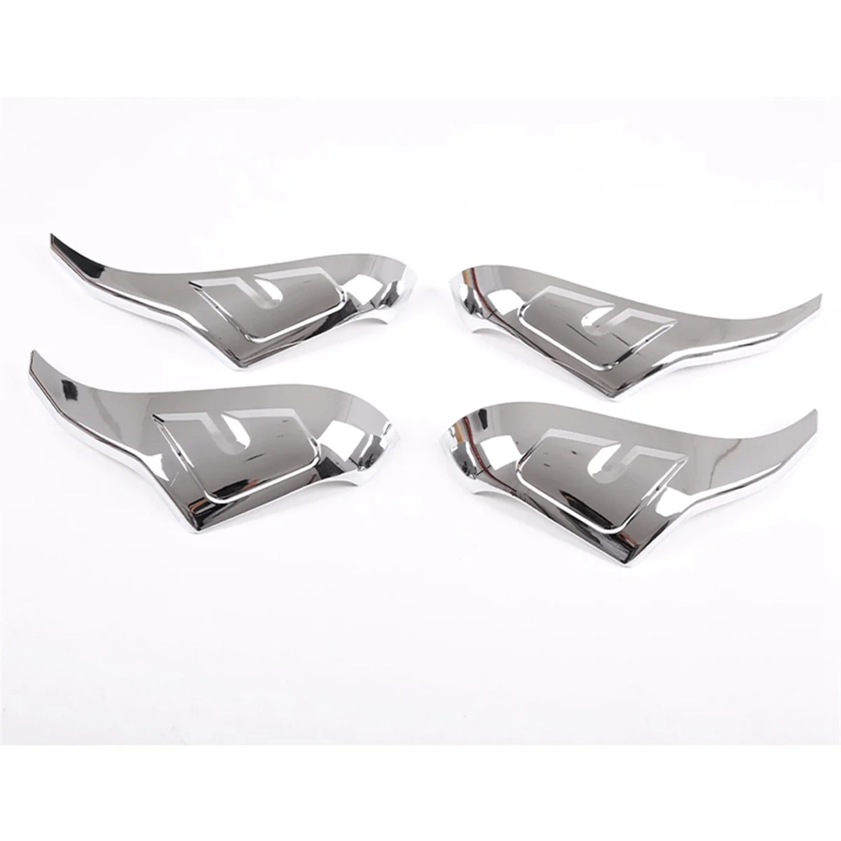 4 шт. серебряный задний фонарь декоративная крышка защитный чехол для Toyota FJ Cruiser