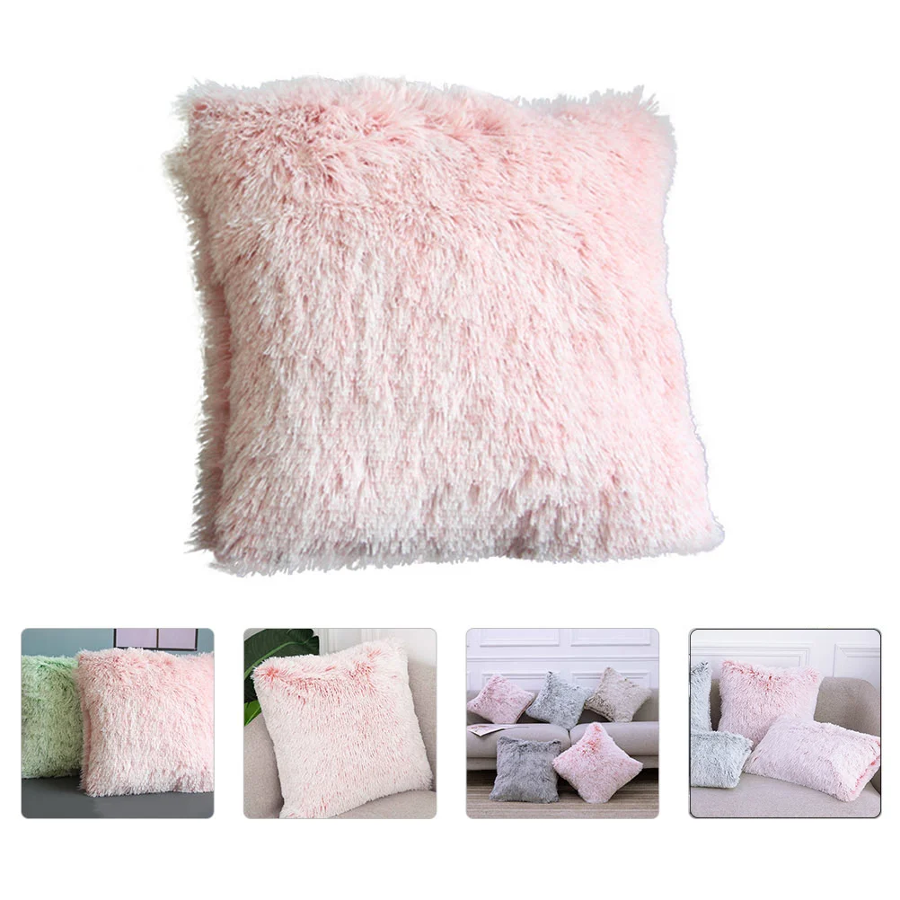 

Throw Pillows Couch Plastic Dried Fruit Box Decorative Cover Accessory Pillowcase Cute Plush Cushion