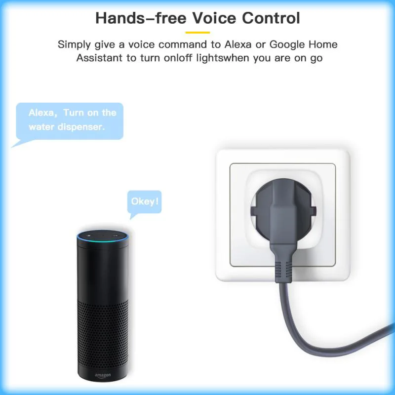 Смарт-розетка eWeLink с поддержкой Wi-Fi 16 А/20 А |