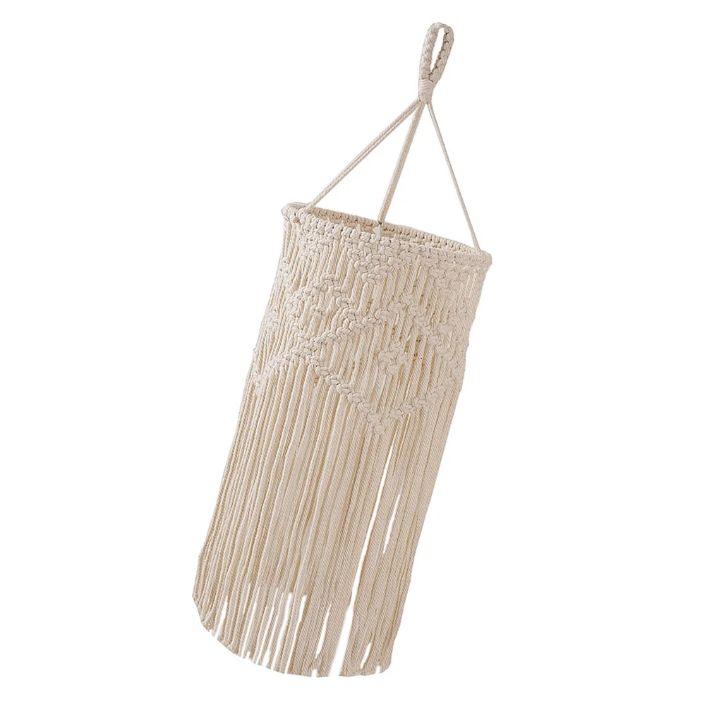 

1Pc Hand-woven Lampshade Hanging Cover Bohemian Lampshade for Home Decor