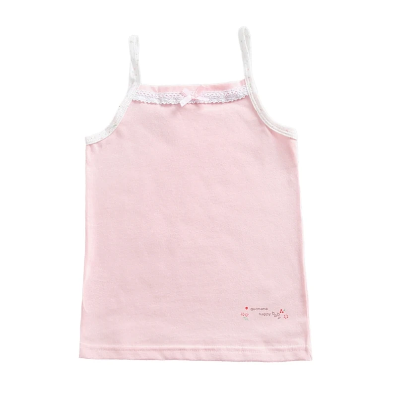 

Жилет на бретельках для маленьких девочек, одежда, мягкие цветные топы, детское боди A2UB