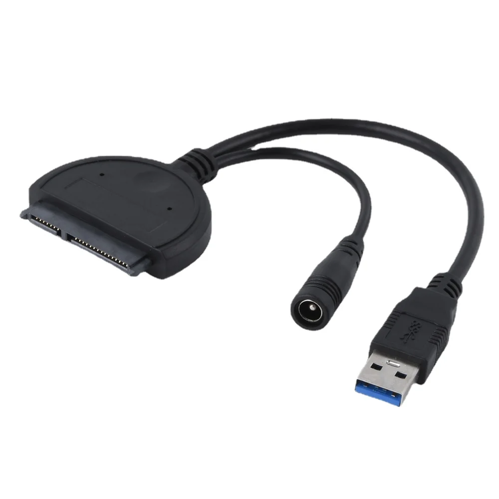 

SATA 3 To USB A Adapter USB 3.0 To SATA Cable for 2.5 Inch 3.5Inch HDD/SSD 7+15Pin Sata Converter Support UASP for Laptops