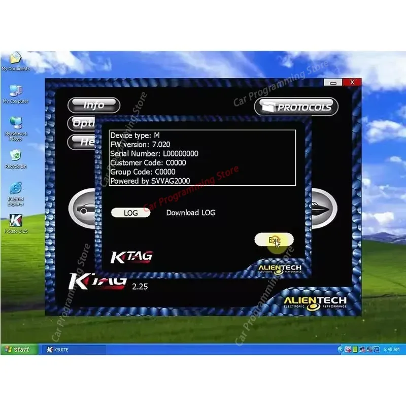 Фото KSuite V2.80 Kess 5.017 + Ktag 2.25 OBD2 сканер: Ссылка для загрузки программного обеспечения для KESS V5.017, K-TAG V7.020, KESS 2.70, программатор ЭБУ. №4