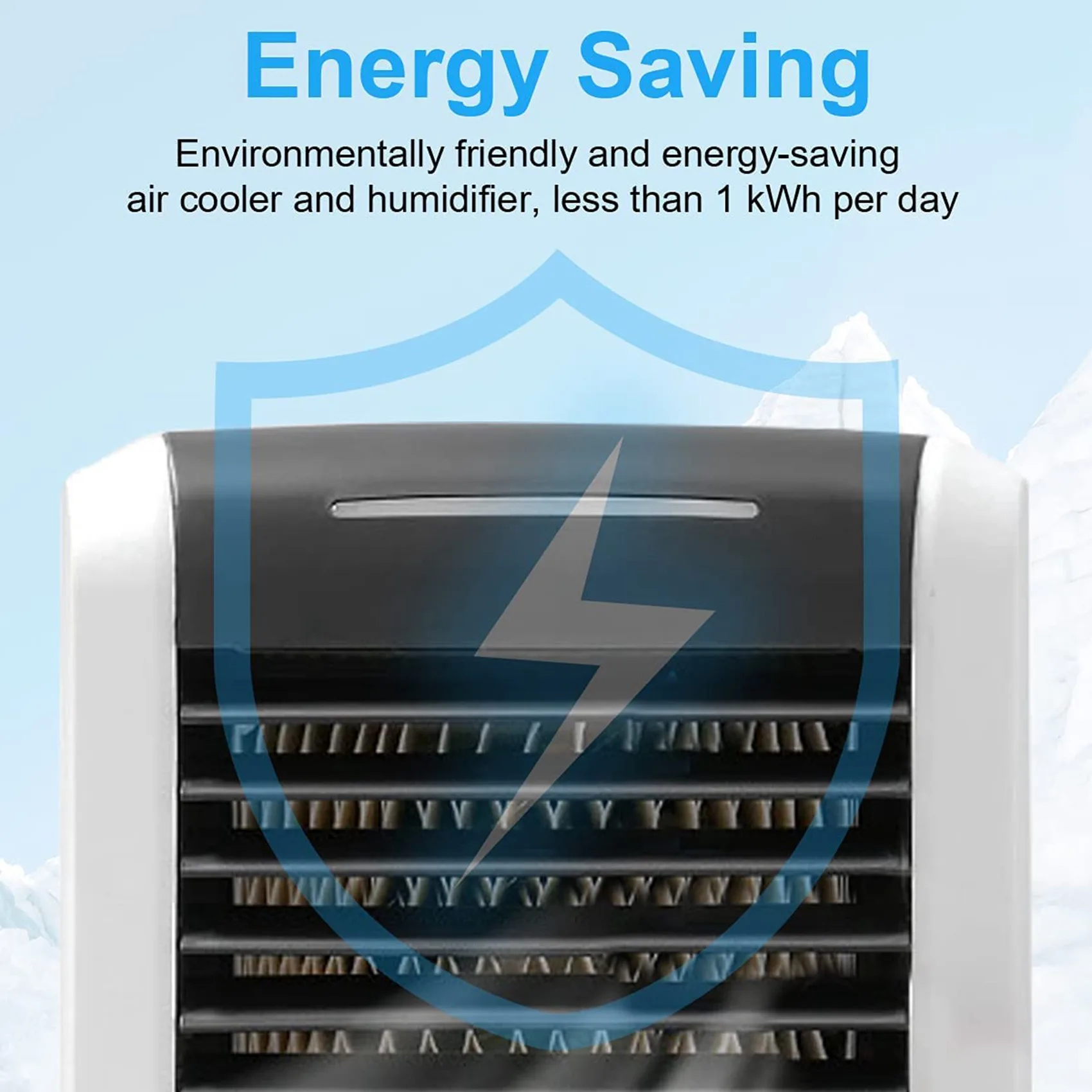 Портативный кондиционер мини-персональный испарительный воздухоохладитель