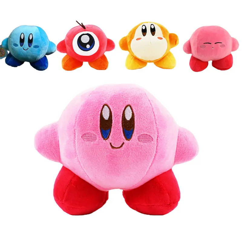 

5 Style Anime Star Kirby Waddle Dee Doo Kawaii Plush Toys Pendant Doll Soft Stuffed For Children Christmas Gifts