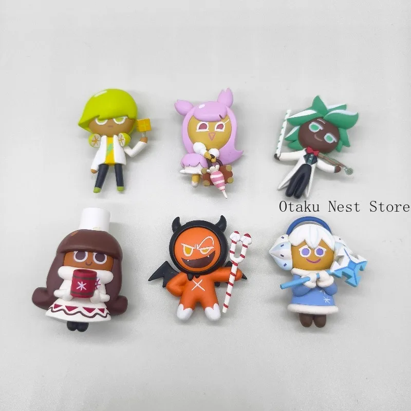 Фото Кукла-фигурка персонажа Cookie Run Kingdom «Вишневый цвет» — коллекционный предмет, украшение для рабочего стола, подарок. №1