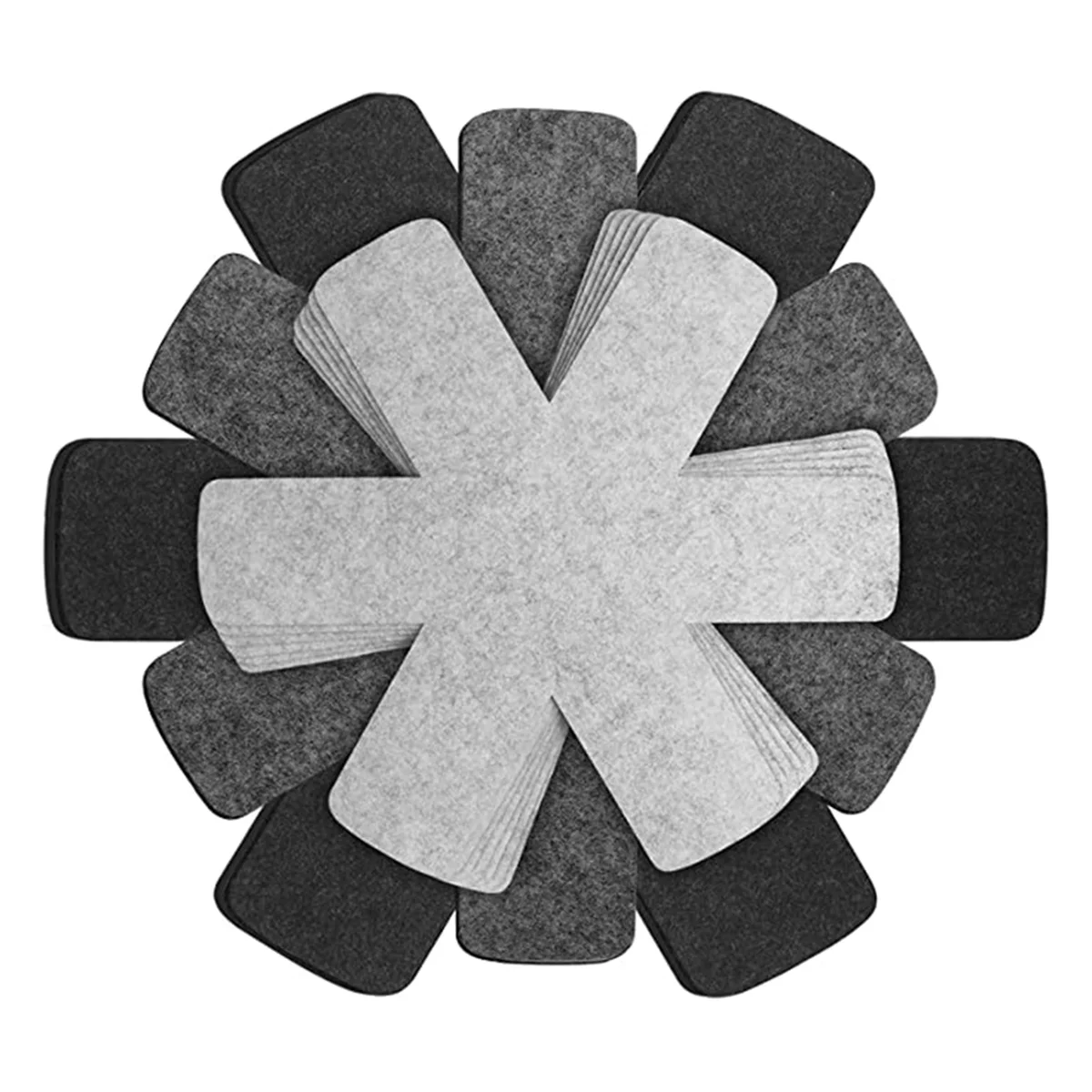 

Набор из 18 протекторов для кастрюль и сковородок для укладки кастрюль разделители колодки 3 разных размеров и цветов