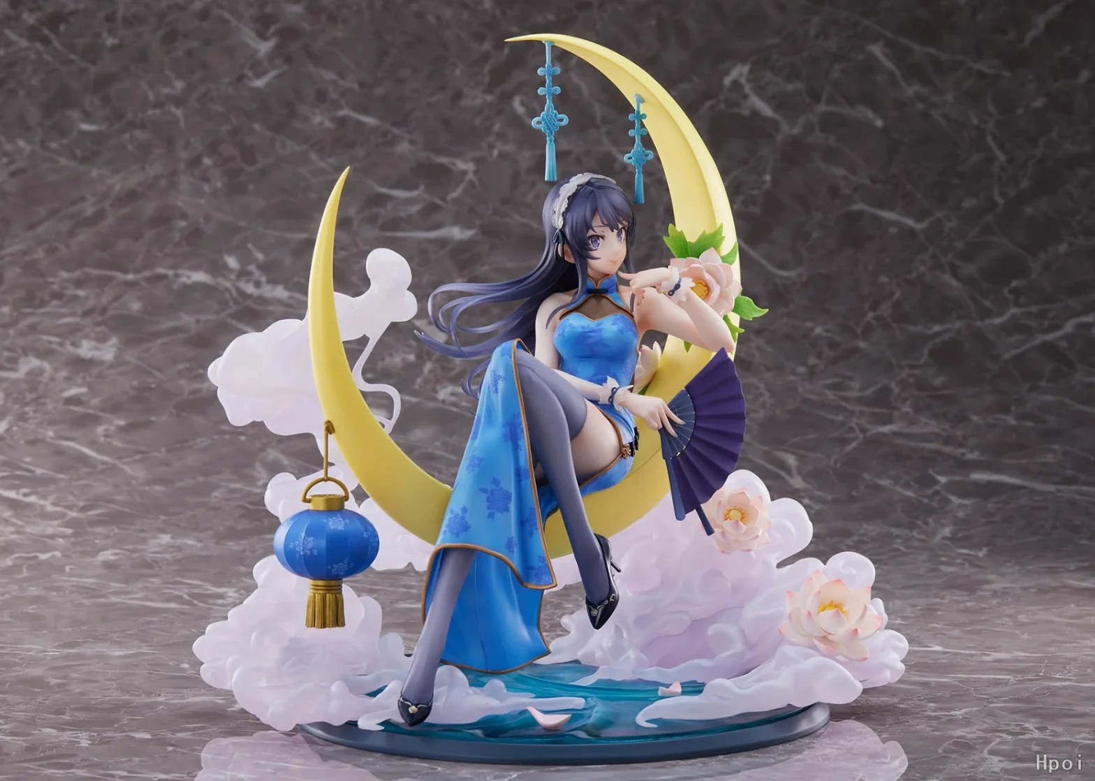 Фото 【FS】Фигурка Spiritale Young Pig-Headed Boy Will Not Dream of Bunny Girl Senior Sakurajima Mai в стиле чонсам, масштаб 1/7, модель, игрушка, подарок №5