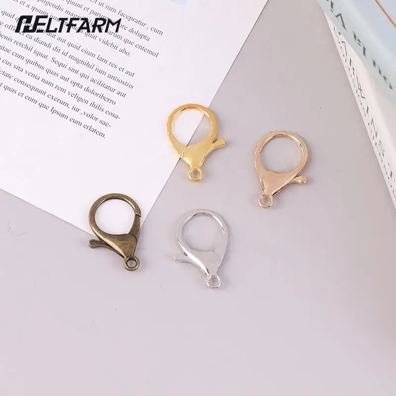 

10pcs 35mm Big Lobster Clasps Keyring Hook Connector for DIY Keychains Making Accessories for Jewelry Making Crafts